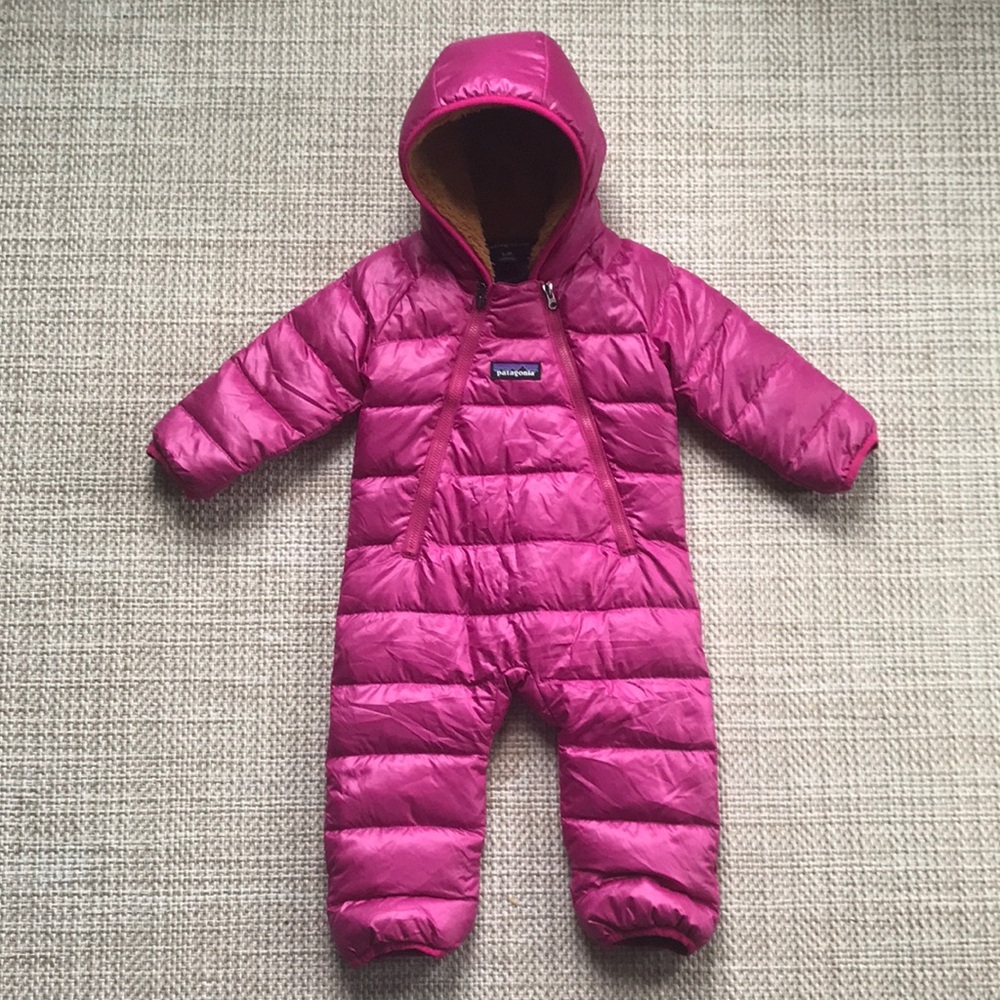 Patagonia Hi Loft Puffer Bunting (size 0-3m)